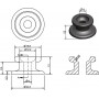 Bouton UNIVERSEL 291000KR