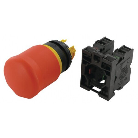 Bouton d'arrête d'urgence EATON M22PVK11