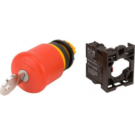 Bouton d'arrêt d'urgence EATON M22PVSK01