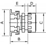 Bouton poussoir UNIVERSEL PVPPB1