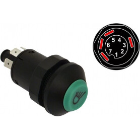 Interrupteur poussoir VAPORMATIC VLC2524