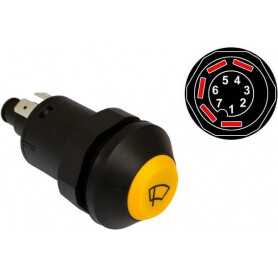 Interrupteur poussoir VAPORMATIC VPM6167