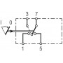 Interrupteur poussoir HELLA 6GM004570071