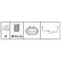 Interrupteur HELLA 6ZF008621141