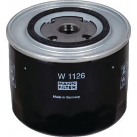 Filtre à huile MANN-FILTER W1126