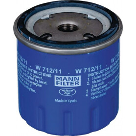 Filtre à huile MANN-FILTER W71211