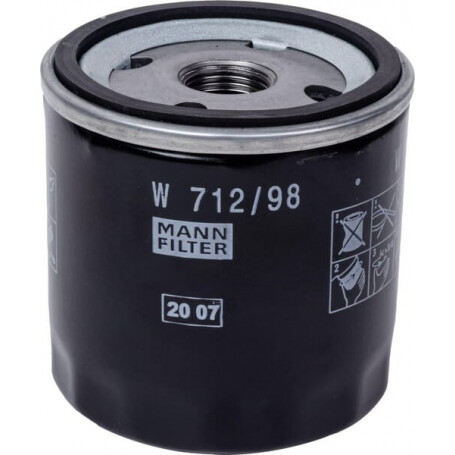 Filtre a huile MANN-FILTER W71298