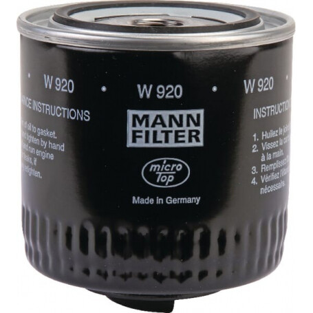 Filtre à huile MANN-FILTER W920