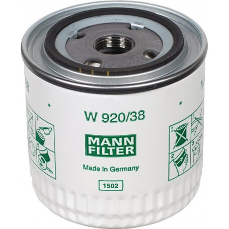 Filtre à huile MANN-FILTER W92038