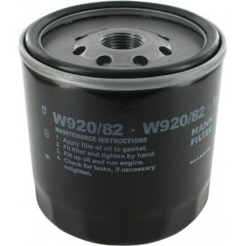 Filtre a huile MANN-FILTER W92082