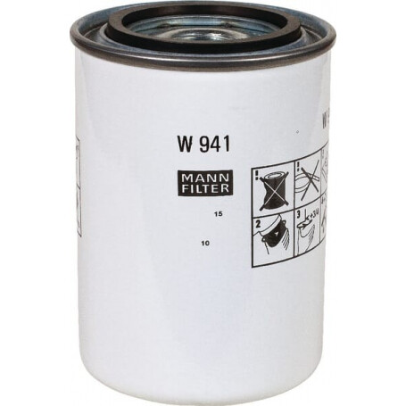 Filtre à huile MANN-FILTER W941