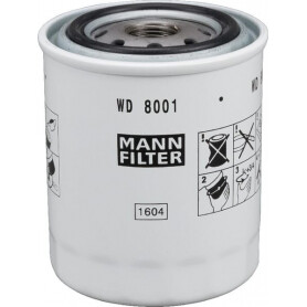 Filtre hydraulique MANN-FILTER WD8001