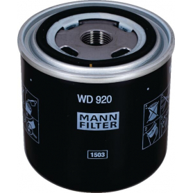 Filtre à huile MANN-FILTER WD920