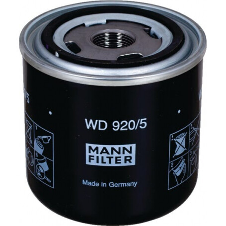 Filtre à huile MANN-FILTER WD9205