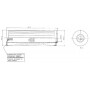 Filtre hydraulique DONALDSON P173486