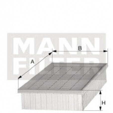 Filtre à air MANN-FILTER C32191