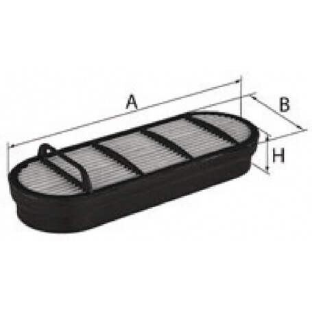 Filtre à air MANN-FILTER CF3240