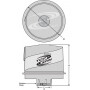 Pré-filtre DONALDSON H002426