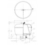 Pré-filtre DONALDSON PBH001250