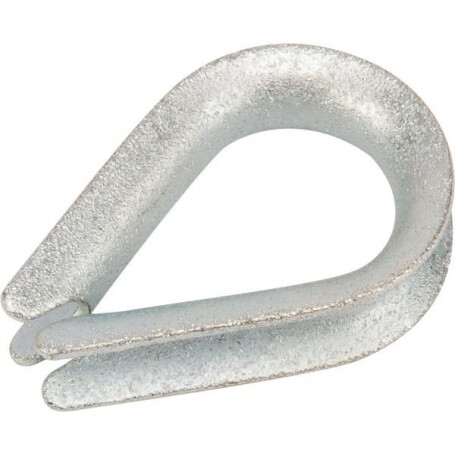 Cosse-coeur zingué 8mm UNIVERSEL WT08