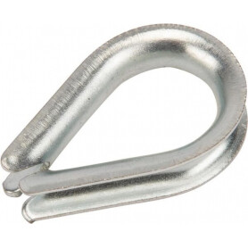 Cosse-coeur zingué 6mm UNIVERSEL WT06