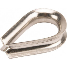 Cosse-coeur 6mm UNIVERSEL WT06RVS