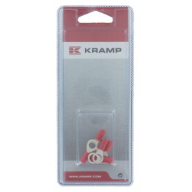 Cosse ronde rouge diamètre 6mm UNIVERSEL KRLA9165P006