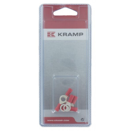 Cosse ronde rouge diamètre 6mm UNIVERSEL KRLA9165P006