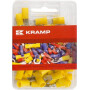 Cosse ronde jaune UNIVERSEL LA9045KR