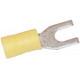 Cosse de câble à fourche jaune UNIVERSEL LA9205KR