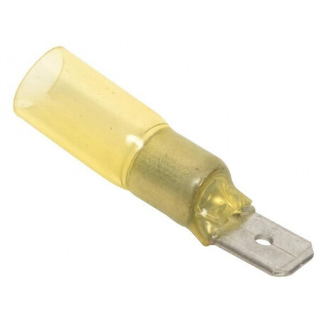 Cosse plate jaune UNIVERSEL 1440890031