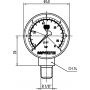 Indicateur de pression MP-FILTRI MP9V1P01