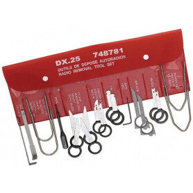 Kit à outils pour autoradio FACOM DX25PB