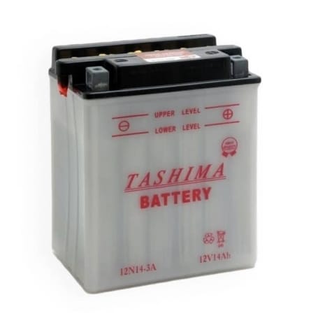 Batterie 12N14-3A - YB14L-A2 LIVRÉE AVEC ÉLECTROLYTE