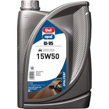 Huile GI-V5 - 15W50 - 2L UNIL OPAL SP112950UO
