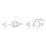 Bille de soupape ARAG 453007H99