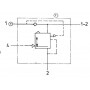 Soupape de remorque WABCO 9710021507