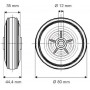 Roue TENTE PVR0803512