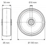 Roue 100mm TENTE UFP100340845