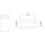 Douille KVERNELAND - TAARUP KT40881100