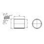 Bague de palier lisse SKF 7500PCM303430B