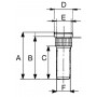 Goujon de roue ADR 903C18L2