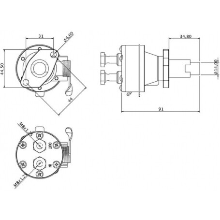 Pompe à carburant UNIVERSEL 130506140KR