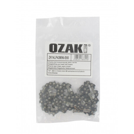 Chaîne de tronçonneuse OZAKI ZK14LP43MINI-E65
