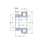 Palier tendeur SKF 7500YET203010