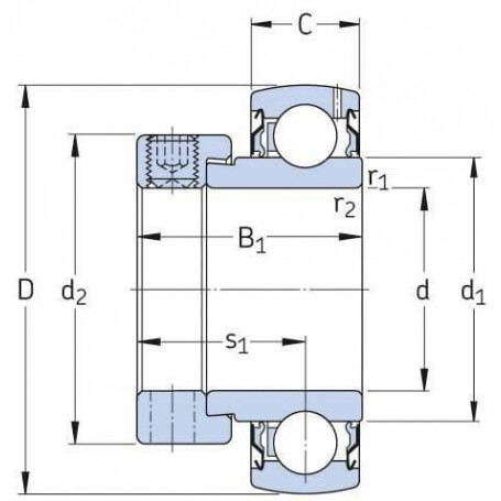 Palier tendeur GOPART SA208GP