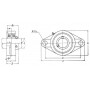 Palier complet TIMKEN UCFL309