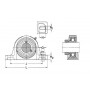 Palier complet SKF SY25FMSKF