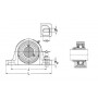 Palier complet SKF 7500SY50TF