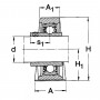 Palier complet SKF 7500SY40TR